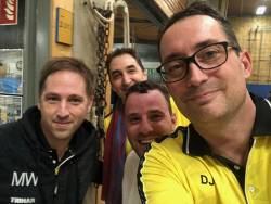 Marco Werner, Torsten Bell,  Armin Kadenic und Daniel Jansen