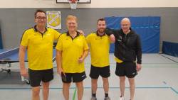 Unsere Mannschaft gegen Hürth - Daniel, Adi, Armin und Thomas